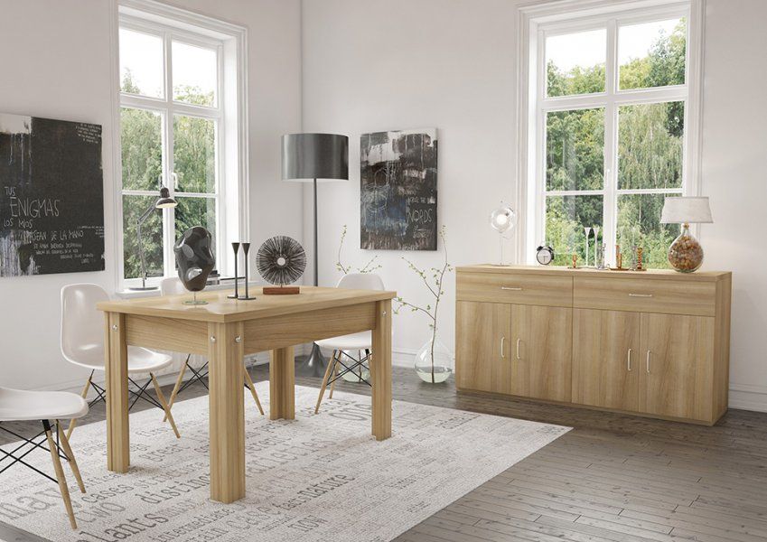 Aparador 160cm y mesa comedor ext xacobeo